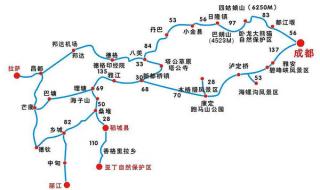 川西旅游攻略最佳线路